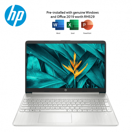 HP 15s-fq2514TU 15.6'' Laptop Natural silver ( Intel® Core™ i3-1115G4 , 8GB, 512GB SSD, ATI, W10 )