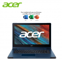 Acer Enduro Urban N3 EUN314A-51W-34WM 14'' FHD Laptop Hunter Green ( i3-1115G4, 8GB, 512GB SSD, Intel, W11, HS )