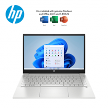 HP Pavilion 14-dv2028TU 14" FHD Laptop Natural Silver ( i7-1255U, 8GB, 512GB SSD, Intel, W11, HS )