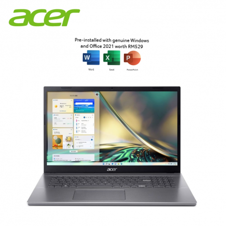 Acer Aspire 5 A515-57-3488 15.6'' FHD Laptop Steel Gray ( i3-1215U, 8GB, 512GB SSD, Intel, W11, HS )