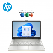 HP 15s-eq1558AU 15.6'' Laptop Natural silver ( Athlon 3050U, 4GB, 256GB SSD, ATI, W11, HS )