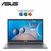 Asus Laptop 14 A416K-AEK098WS 14'' FHD Laptop Slate Grey ( Celeron N4500, 4GB, 256GB SSD, Intel, W11, HS )