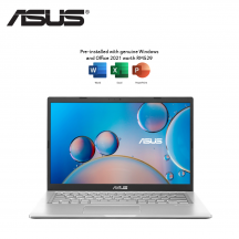 Asus Laptop 14 A416K-AEK099WS 14'' FHD Laptop Transparent Silver ( Celeron N4500, 4GB, 256GB SSD, Intel, W11, HS )