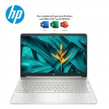 HP 15s-fq5114TU 15.6'' FHD Laptop Natural silver ( i7-1255U, 8GB, 512GB SSD, Iris Xe, W11, HS )