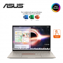 Asus ZenBook 14X OLED Space Edition UX5401Z-ASKN070WS 14'' 2.8K Touch Laptop ( i7-12700H, 16GB, 1TB SSD, Intel, W11, HS )