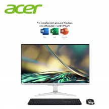 Acer Aspire C241100-5700W11 23.8" FHD All-In-One Desktop PC ( Ryzen 7 5700U, 8GB, 512GB SSD, ATI, W11 )