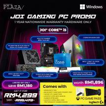 [JOI GAMING PC PROMO] Intel Core i5 11400F RTX3050 DIY Gaming Desktop PC Set