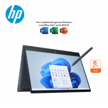 HP Envy x360 13-bf0015TU 13.3'' WUXGA Touch 2-in-1 Laptop Space Blue ( i5-1230U, 16GB, 512GB SSD, Intel, W11, HS )