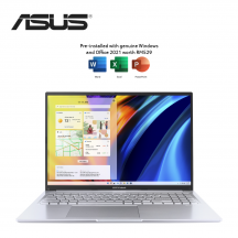Asus Vivobook 16X M1603Q-AMB099WS 16'' WUXGA Laptop Silver ( Ryzen 5 5600H, 8GB, 512GB SSD, ATI, W11, HS )