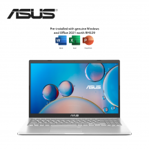 Asus M515D-AEJ1588WS 15.6'' FHD Laptop Transparent Silver ( Ryzen 3 3250U, 4GB, 256GB SSD, ATI, W11, HS )
