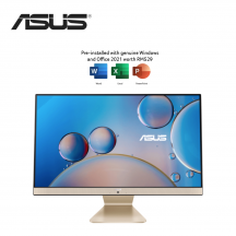 Asus M3400WY-BA007WS 23.8" FHD All-In-One Desktop PC Black ( Ryzen 5 5625U, 8GB, 512GB SSD, ATI, W11, HS )