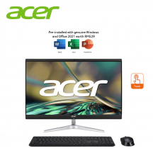 Acer Aspire C271751-1260W11T 27" FHD Touch All-In-One Desktop PC ( i7-1260P, 8GB, 512GB SSD, Intel, W11, HS )