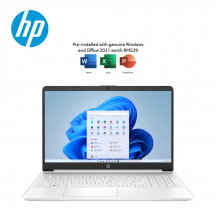 HP 15s-eq3063AU 15.6'' FHD Laptop Natural Silver ( Ryzen 5 5625U, 8GB, 512GB SSD, ATI, W11, HS )