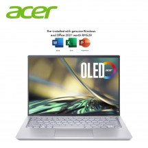 Acer Swift 3 OLED SF314-71-79B0 14'' WQXGA+ Laptop Steel Grey ( i7-12700H, 16GB, 1TB SSD, Intel, W11, HS )