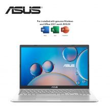 Asus Laptop 15 A516J-AEJ3492WS 15.6'' FHD Laptop Transparent Silver ( i3-1005G1, 4GB, 512GB SSD, Intel, W11, HS )