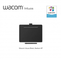 Wacom Intuos Medium with Bluetooth Drawing Tablet Black (CTL-6100WL/K0-CX)