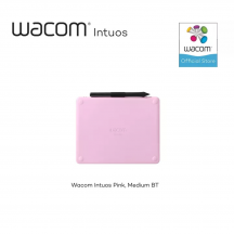 Wacom Intuos Medium with Bluetooth Drawing Tablet Pink (CTL-6100WL/P0-CX)