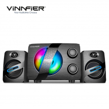 Vinnfier Ether 5 BTR 2.1 Multi Function Bluetooth Speaker Black