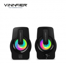 Vinnfier Icon 505 RGB USB Powered 2.0 Speaker Black