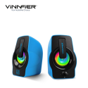 Vinnfier Icon 505 RGB USB Powered 2.0 Speaker Blue