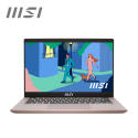 MSI Modern 14 C12M-258 14" FHD Laptop Beige Rose ( i3-1215U, 8GB, 512GB SSD, Intel, W11 )