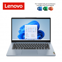 Lenovo IdeaPad 3 14IAU7 82RJ0030MJ 14'' FHD Laptop Arctic Grey ( i5-1235U, 8GB, 512GB SSD, Intel, W11, HS )