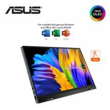 Asus ZenBook 14 Flip OLED UP5401Z-AKN069WS 14'' 2.8K Touch 2-in-1 Laptop Grey ( i7-12700H, 16GB, 512GB SSD, Intel, W11, HS )