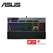 ASUS ROG Strix Flare II Animate RGB Gaming Keyboard (Swappable ROG NX Red & Blue Switches /PBT Doubleshot keycaps)