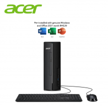 Acer Aspire XC1780-13100W11A Desktop PC ( i3-13100, 4GB, 512GB SSD, Intel, W11, HS )