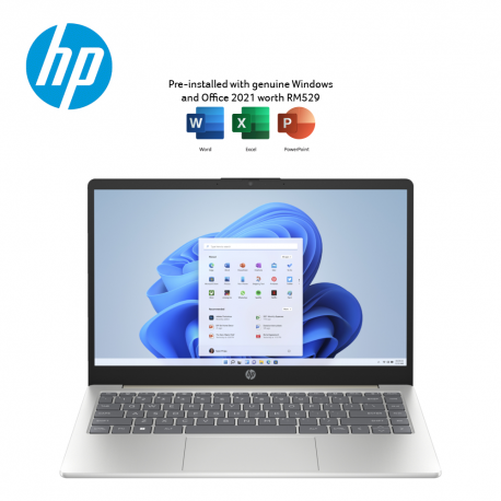 HP 14-ep0039TU 14" FHD Laptop Warm Gold ( i7-1355U, 8GB, 512GB SSD, Intel, W11, HS )