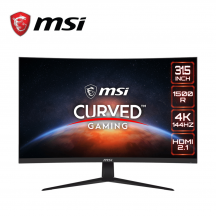MSI G321CU 31.5" UHD 144Hz Curved Gaming Monitor (HDMI, DisplayPort, Type-C, 3Yrs Warranty)