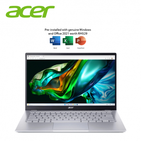 Acer Swift 3 GO SFG14-41-R1JU 14'' FHD Laptop Prodigy Pink ( Ryzen 5 7530U, 8GB, 512GB SSD, ATI, W11, HS )