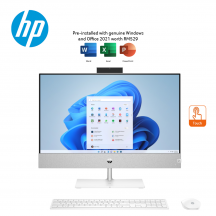 HP 24-CA2000D 23.8" Touch FHD All-in-One Desktop PC Snowflake white ( i5-13400T, 8GB, 512GB SSD, Intel, W11 )