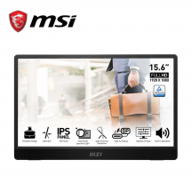 MSI Pro MP161 15.6" FHD 60Hz Portable Monitor (Mini-HDMI, Type-C, 3Yrs Warranty)