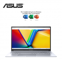 Asus VivoBook 15X M3504Y-ABQ179WS 15.6'' FHD Laptop Cool Silver ( Ryzen 7 7730U , 8GB, 1TB SSD, Intel, W11, HS )