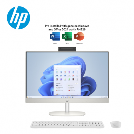 HP 24 inch All-in-One Desktop PC 24-cr0001d PC - 23.8-inch (7Z0D5PA) - Shop   Thailand