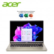 Acer Swift 3 GO SFG14-71-517S 14'' WQXGA+ OLED Laptop Silver ( i5-13500H, 16GB, 512GB SSD, Intel, W11, HS )