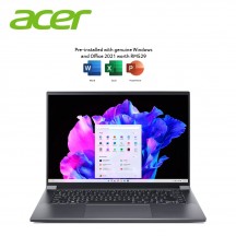Acer Swift X SFX14-71G-7841 14.5'' WQXGA+ OLED Laptop Grey ( i7-13700H, 16GB, 1TB SSD, RTX3050 6GB, W11, HS )