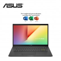 Asus VivoBook 14 K413E-AAM1798WS 14'' FHD Laptop Indie Black ( i7-1165G7, 8GB, 512GB SSD, Intel, W11, HS )
