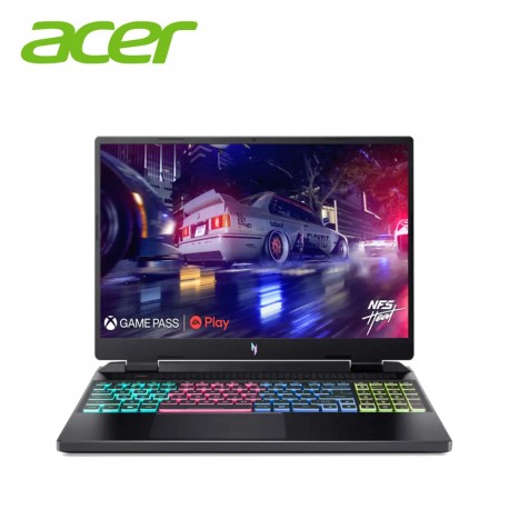 Acer Nitro 16 AN16-41-R47N 16" WQXGA 165Hz Gaming Laptop ( Ryzen 7 7840HS, 16GB, 512GB SSD, RTX4050 6GB, W11 )