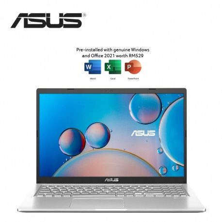 Asus Laptop 15 A516M-ABR946WS 15.6" Laptop Slate Grey ( Celeron N4020, 4GB, 256GB SSD, Intel, W11 )