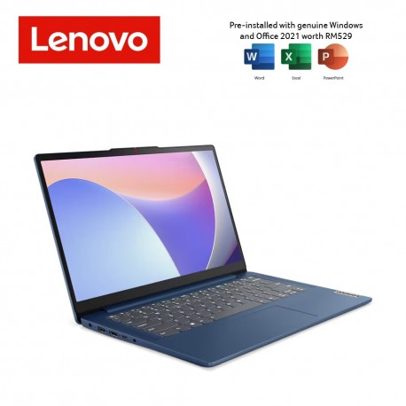 Lenovo IdeaPad Slim 3 14IAH8 83EQ002EMJ 14'' FHD Laptop Abyss Blue ( i5-12450H, 16GB, 512GB SSD, ATI, W11, HS )