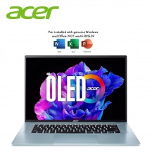 Acer Swift Edge 16 SFE16-42-R5FB 16'' 4K UHD OLED Laptop White ( Ryzen 7 7735U, 16GB, 512GB SSD, ATI, W11, HS )