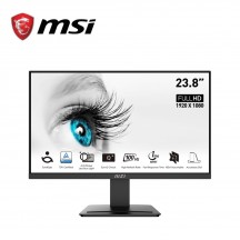 MSI Pro MP2412 23.8" FHD 100Hz Flat Monitor Black (HDMI, DisplayPort, 3Yrs Warranty)
