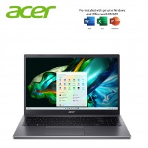 Acer Aspire 5 A515-58M-508K 15.6'' FHD Laptop Steel Gray ( i5-1335U, 16GB, 512GB SSD, Intel, W11, HS )