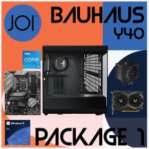 JOI BAUHAUS Y40 I5 DESKTOP PC ( i5-12400, 16GB, 1TB, RTX3060 12GB, W11P )