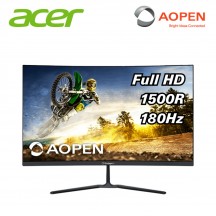 Acer Aopen 27HC5R S3 27'' FHD 180Hz Curved Monitor ( Speaker, 2 HDMI, DP, 3 Yrs Wrty )