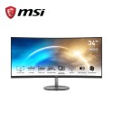 MSI Pro MP341CQ 34" UWQHD 100Hz Curved Monitor ( Speaker, HDMI, DisplayPort, 3Yrs Warranty )