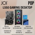 JOI POP L550 GAMING PC ( i5-12400F, 8GB, 500GB, GTX1650 4GB, W11P )