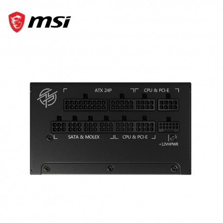 MSI MPG A850G PCIE5  850W Alimentation PC Modulaire 80 PLUS Gold